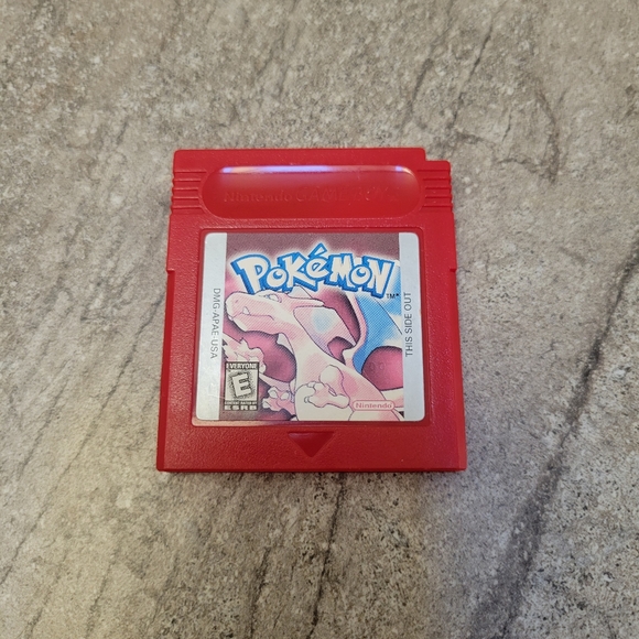 Authentic Pokémon: Red Version (Nintendo Game Boy, 1999)